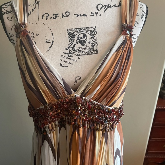 Bcbgmaxazria Cocktail Dress Size 10 - Picture 4 of 4